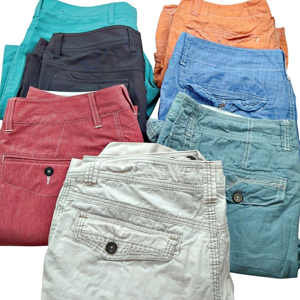 BKE Buckle Black Hurley Cargo Shorts Hybrid (Lot 7) Men's 32, 33, 34 **READ***